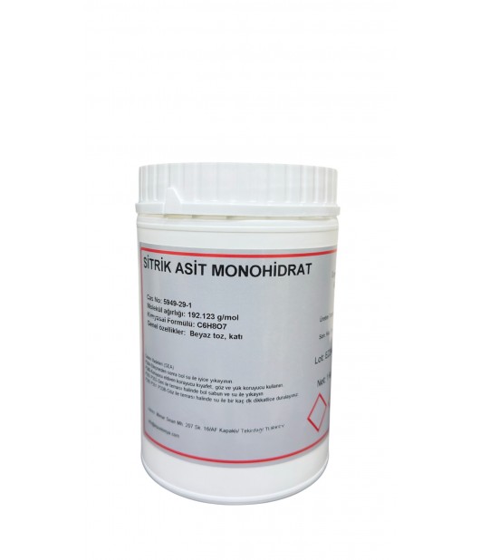 Sitrik Asit Monohidrat 1 kg